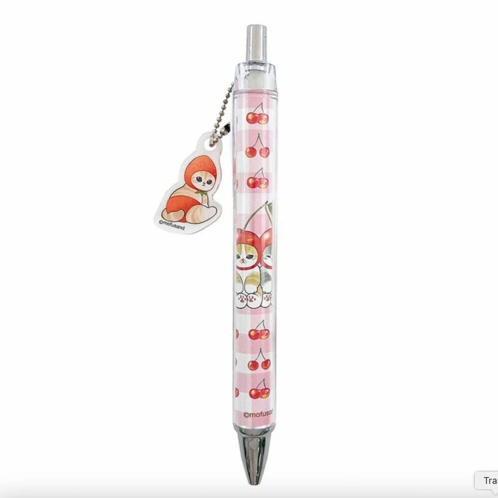 Mofusand Ballpoint Pen Mofusand Cherry Pen Stationary Kawaii Japan Trinketcore